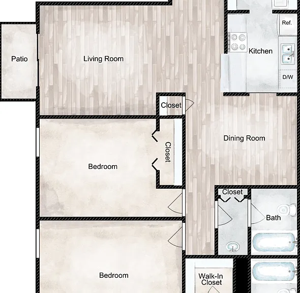 Charleston Floorplan Diagram