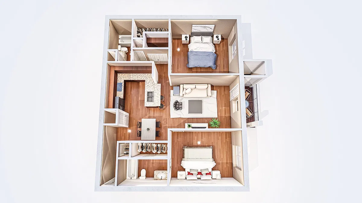 Floor plan Ruby