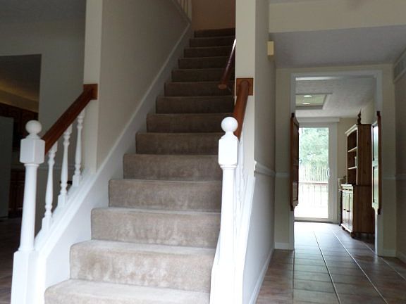 Ceramic tiled entrance
