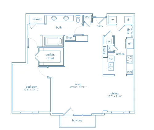 Floor plan A6