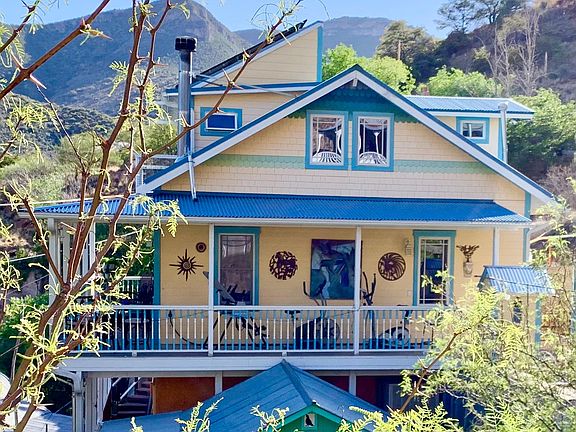 Back of house viewed from the street