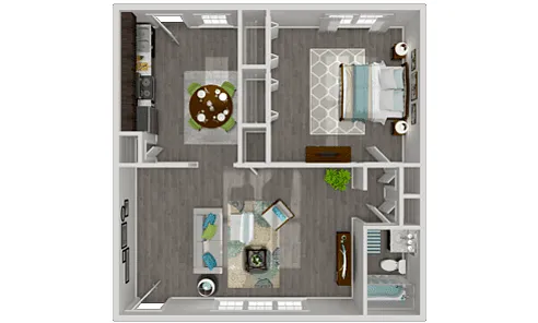 Floor plan 1X1