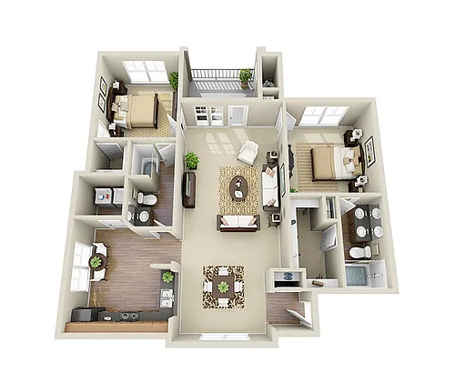 Floor plan The Sikes II