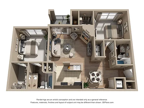 Floor plan B1