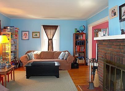 Living Room w/ fireplace