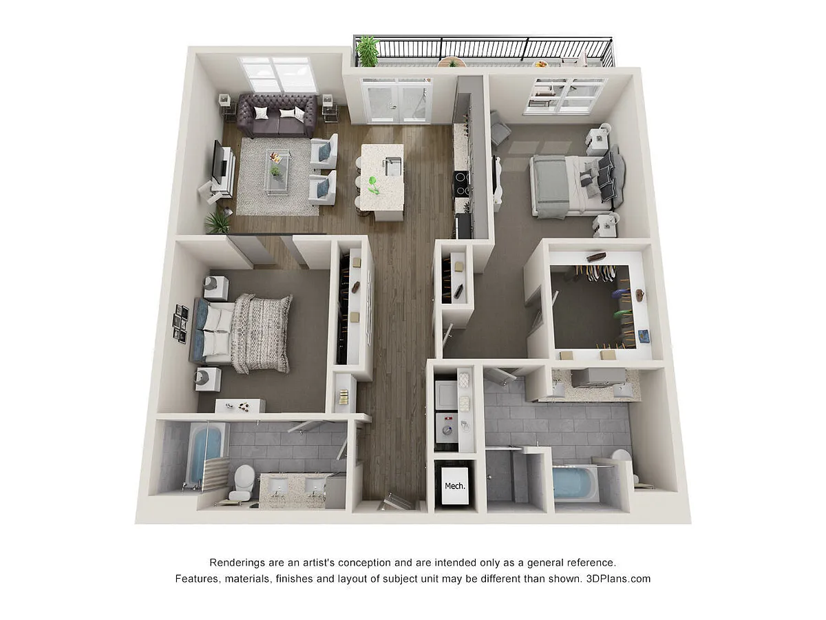 Floor plan B2