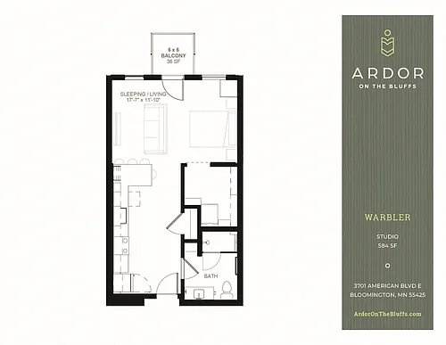 Floor plan Warbler