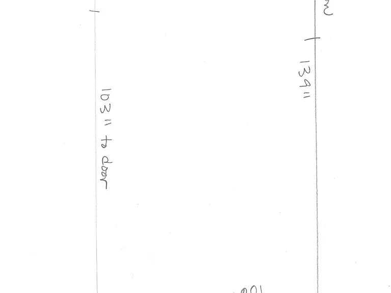 Upstairs Bedroom 1 Floorplan