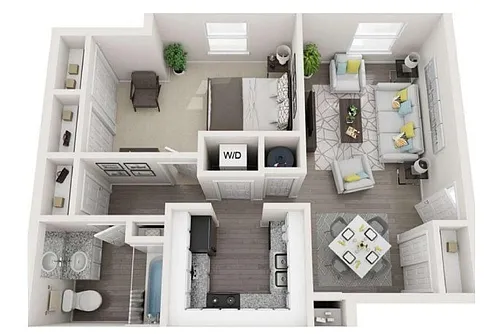 Floor plan 1X1