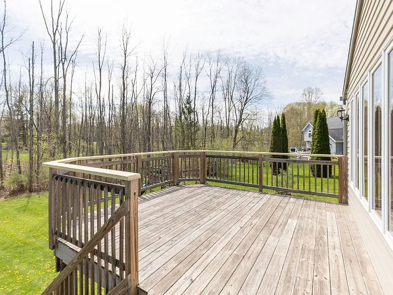 Multiple decks are perfect for outdoor enjoyment