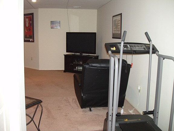 Basement from back door