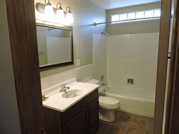 Tiled shower and floor