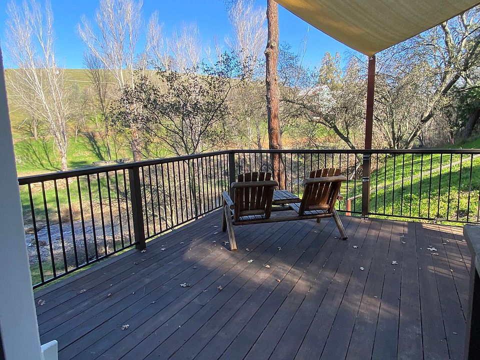 Porch overlooking Sutter Creek