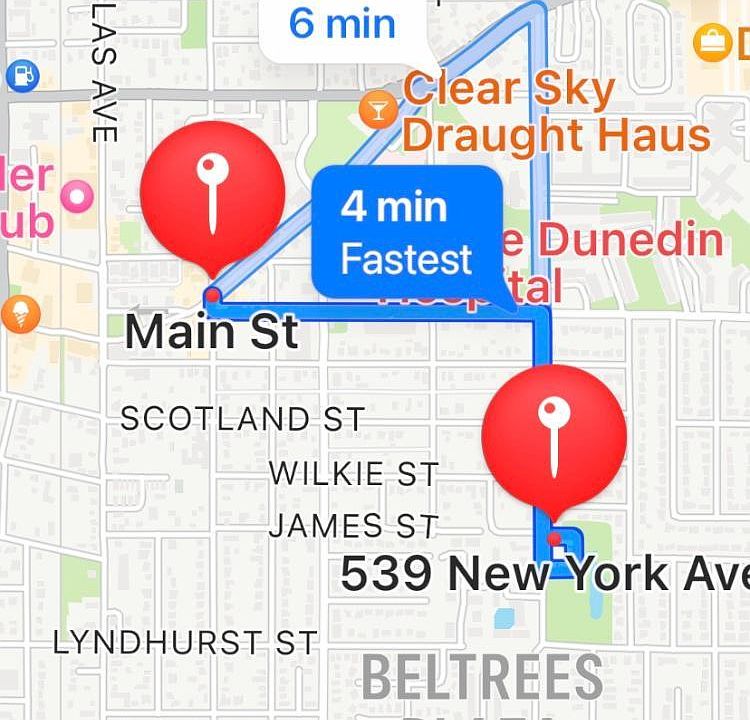 Great Dunedin location! Just minutes from Downtown