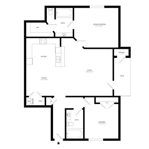 Floor plan Southern
