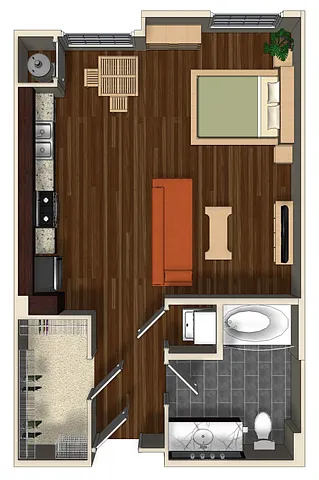 Floor plan Lantana D