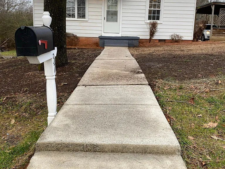 Front of the house.