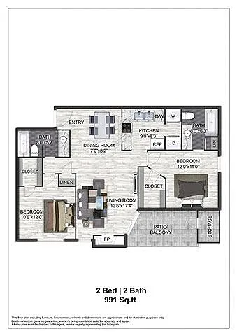 Floor plan B1