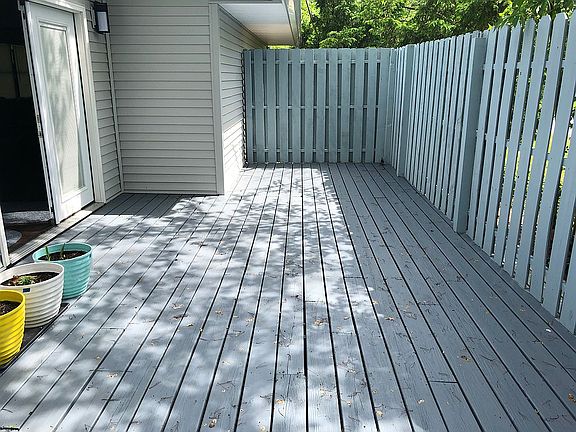 Deck area