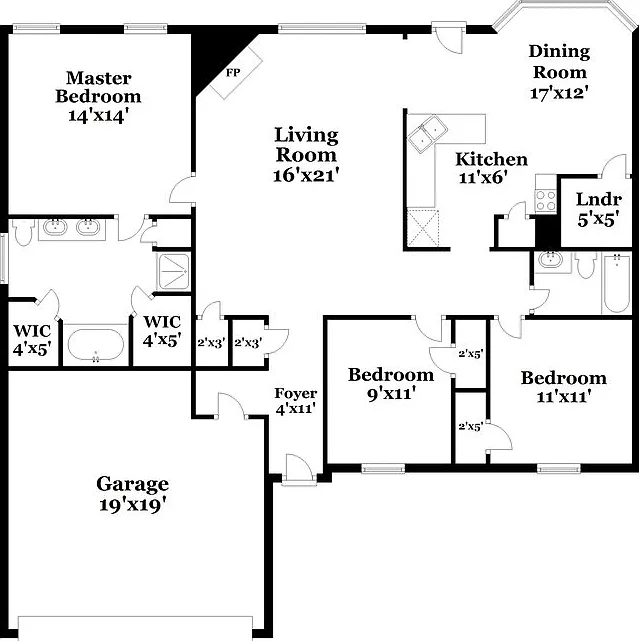 3 bed, 2.0 bath, 1546 sqft, $2,510 — Photo 2