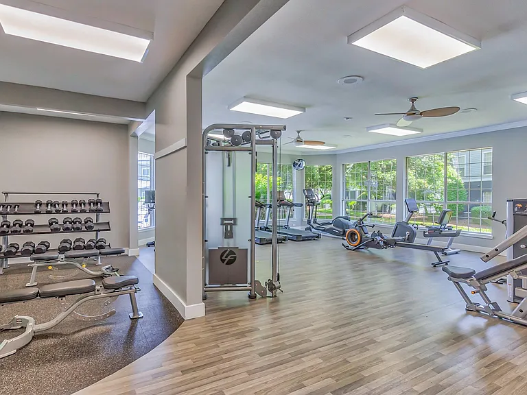 A variety of equipment to suit your fitness needs