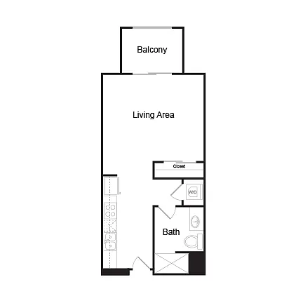 Floor plan S7 Studio