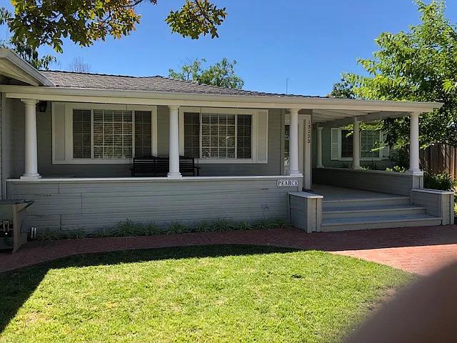 Front Yard - Porch with Swing