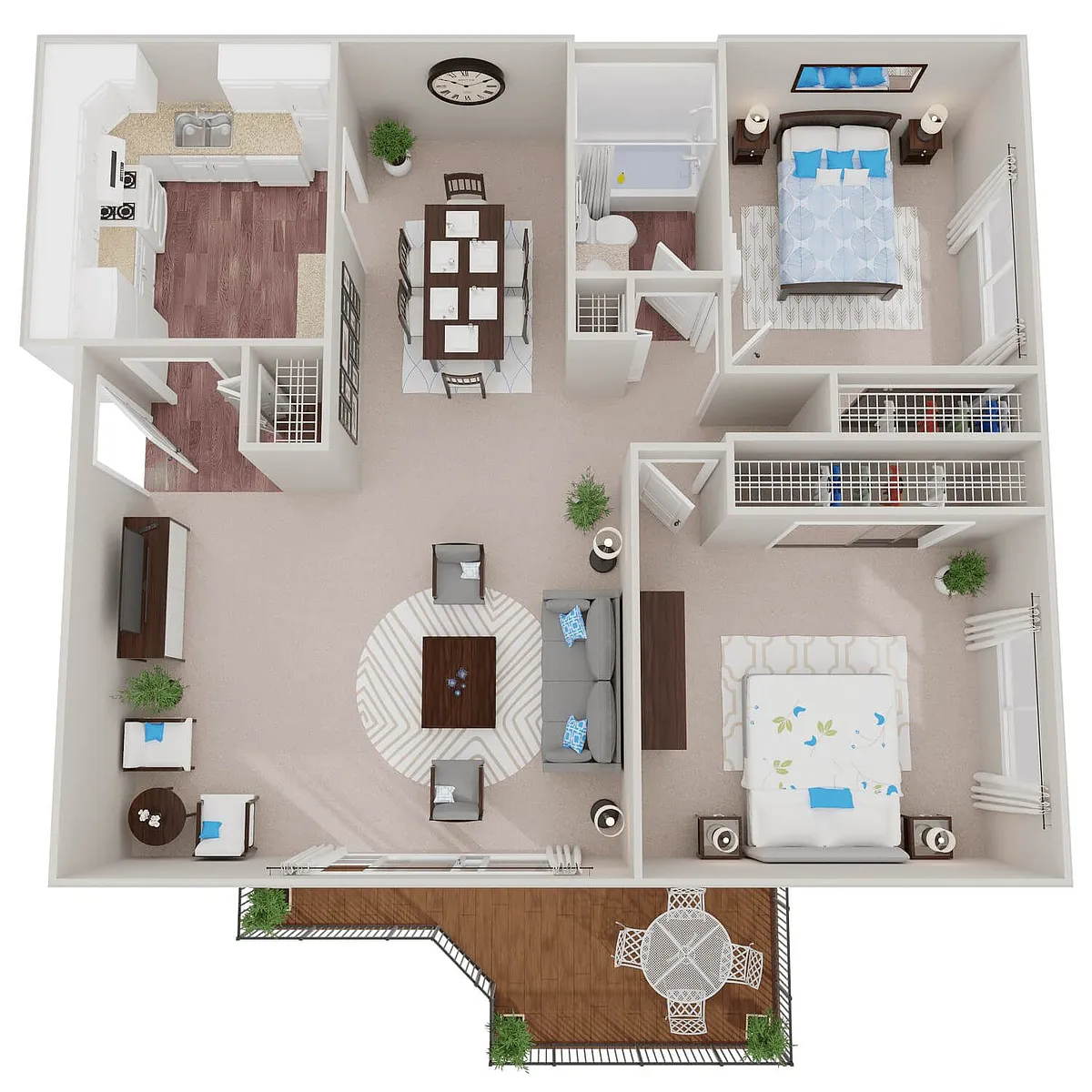 Floor plan Kensington