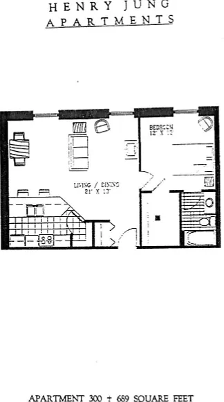 1 bed, 676 sqft, $1,150 — Photo 1