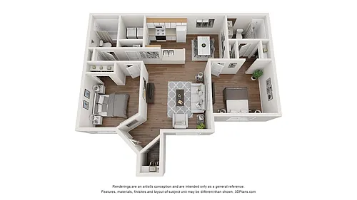 Floor plan The Cactus Signature