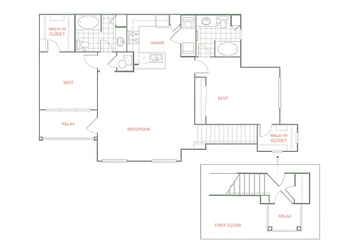 Floor plan B2