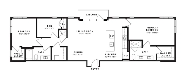 Floor plan B8