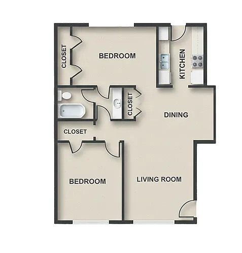 Floor plan B1