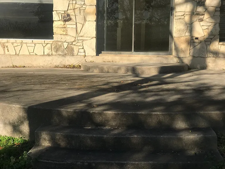 huge patio