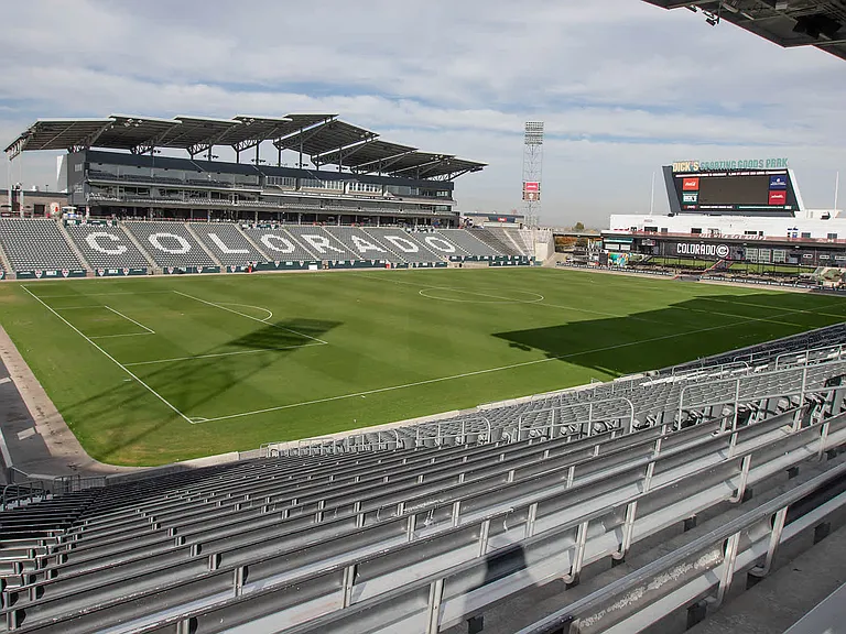 Catch a concert or game at Dick's Sporting Goods Park.