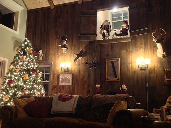 great room, main house