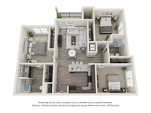 Floor plan C1