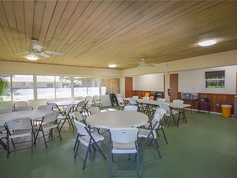 community activity room.