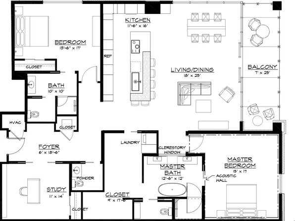 F Plan, Davenport Lofts