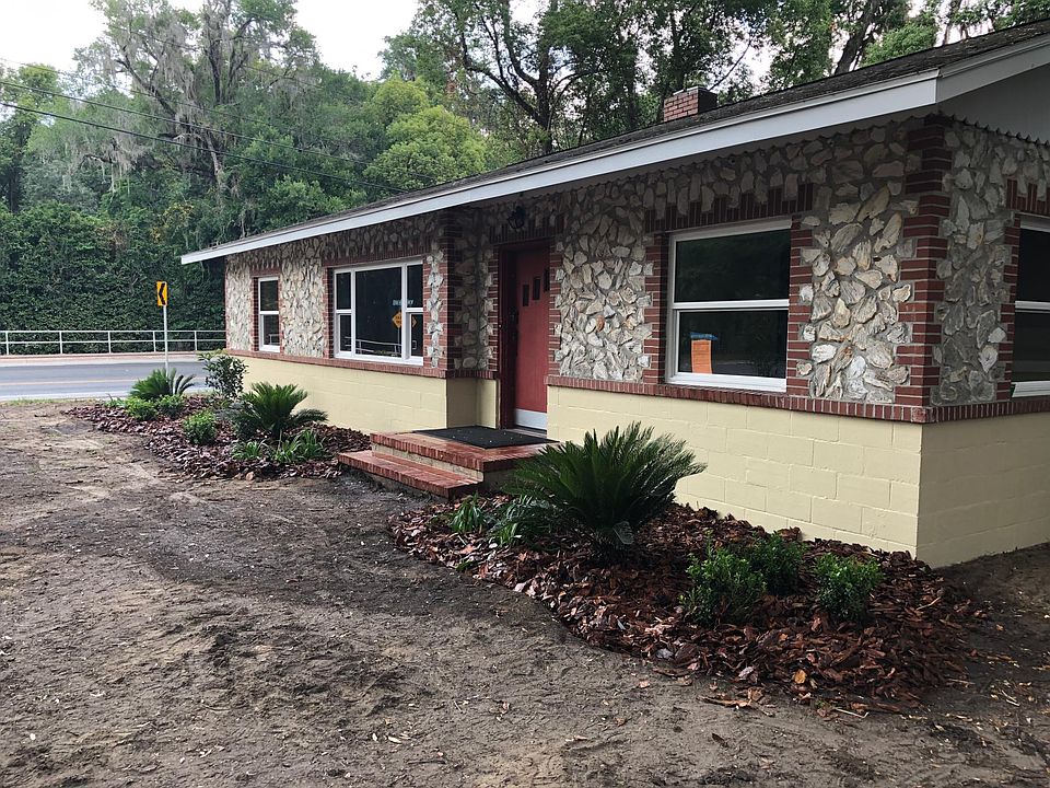 Exterior with new landscaping