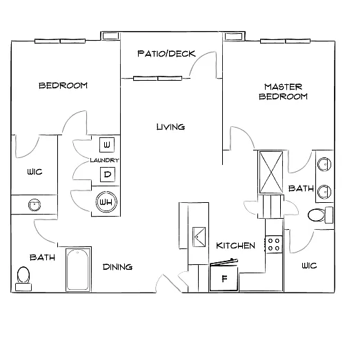 Floor plan Design 2B