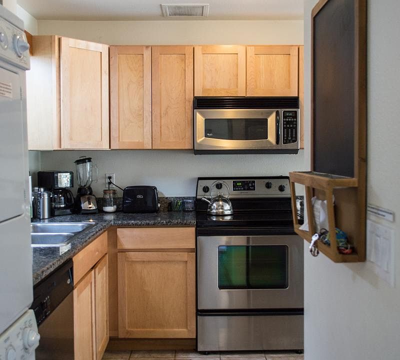 fully stocked kitchen