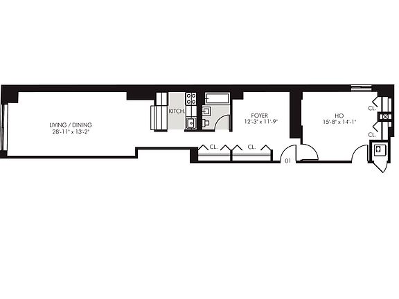 2nd image of 45 Wall St APT 801