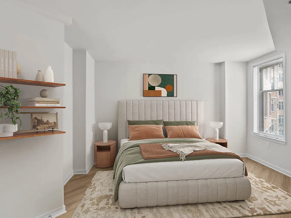 Bedroom with Hard Surface Flooring