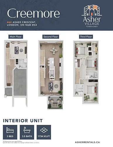 Floor plan Creemore - Interior
