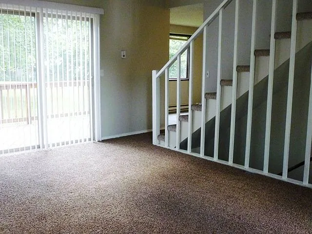 Back Door, stairs to Loft
