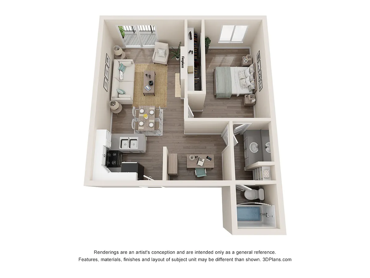 Floor plan pp1dx1r