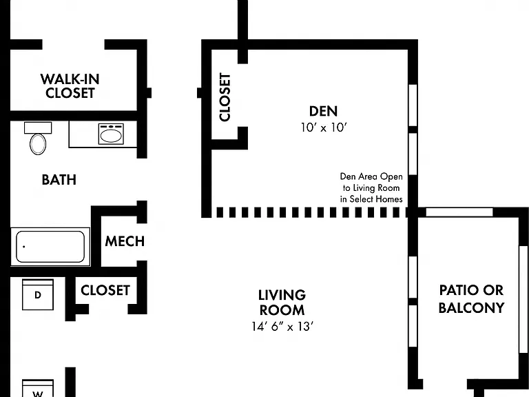 Falls Creek Apartments and Townhomes — Photo 28