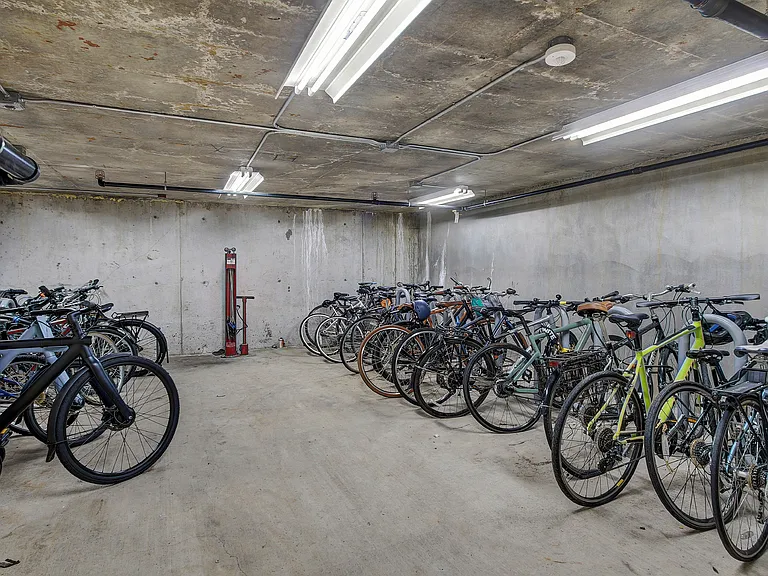 Secure parking and Handy Bike Storage