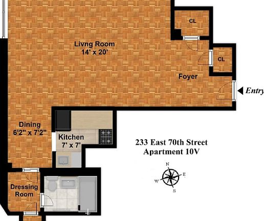 2nd image of 233 E 70th St APT 10V